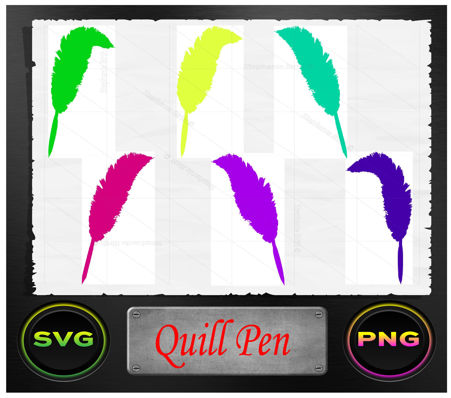 Feather Quill Pen - Digital Download